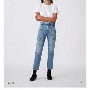 Slvrlake savior cargo jeans blue